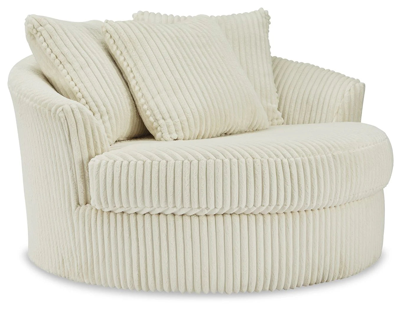 Oversized Swivel Accent Chair