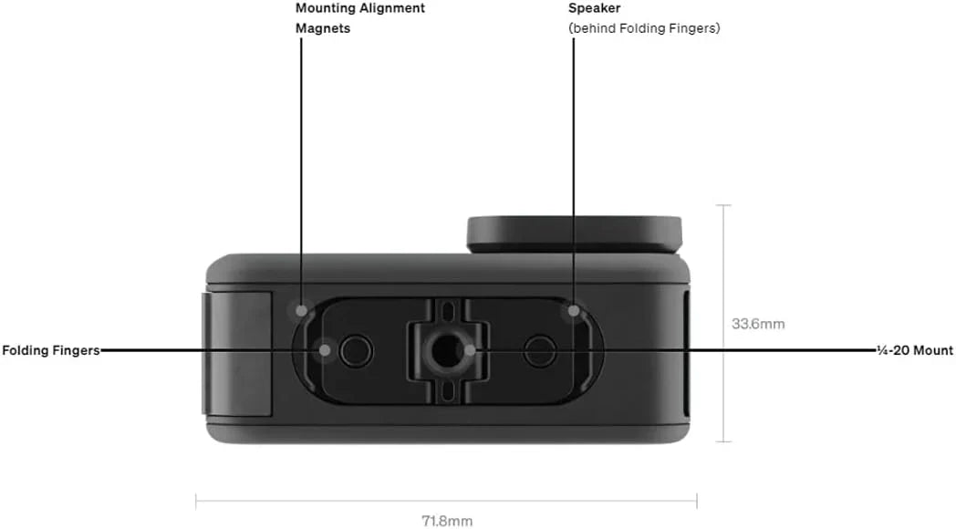 Black - Waterproof Action Camera with 5.3K60 Video, 27MP Photo + Compatability with HB-Series Lenses