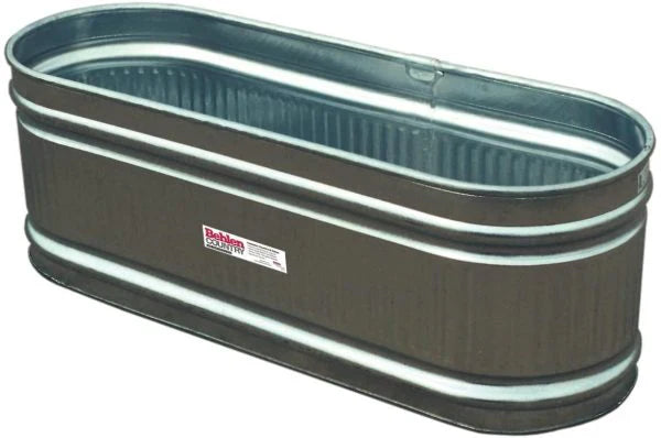 169-Gallon Galvanized Round-End Tank