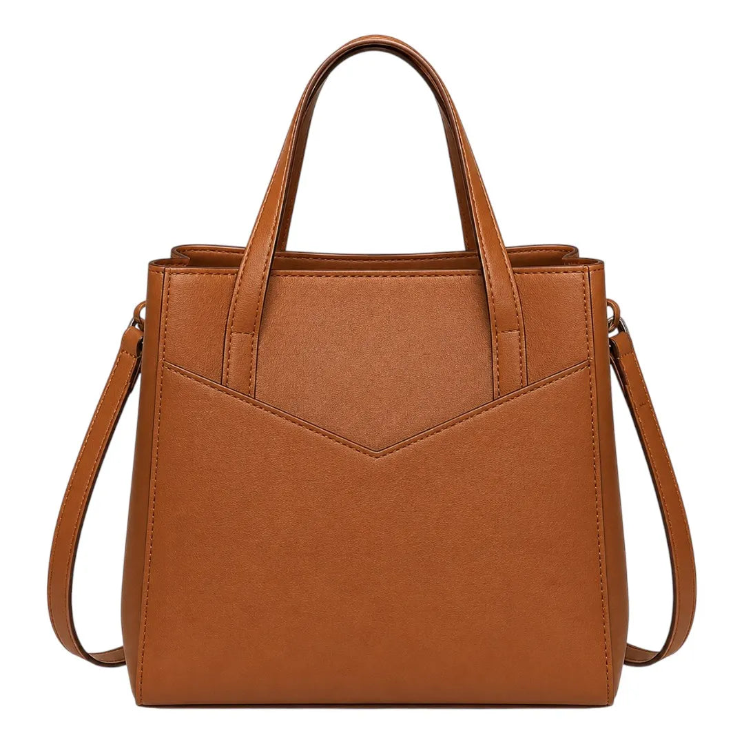 Teds Formal Wear Brown Leather Shoulder Bag for Women – Elegant & Stylish Everyday Bag