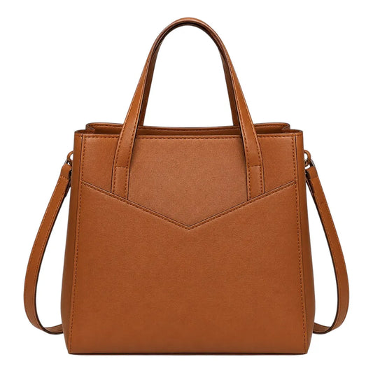 Teds Formal Wear Brown Leather Shoulder Bag for Women – Elegant & Stylish Everyday Bag