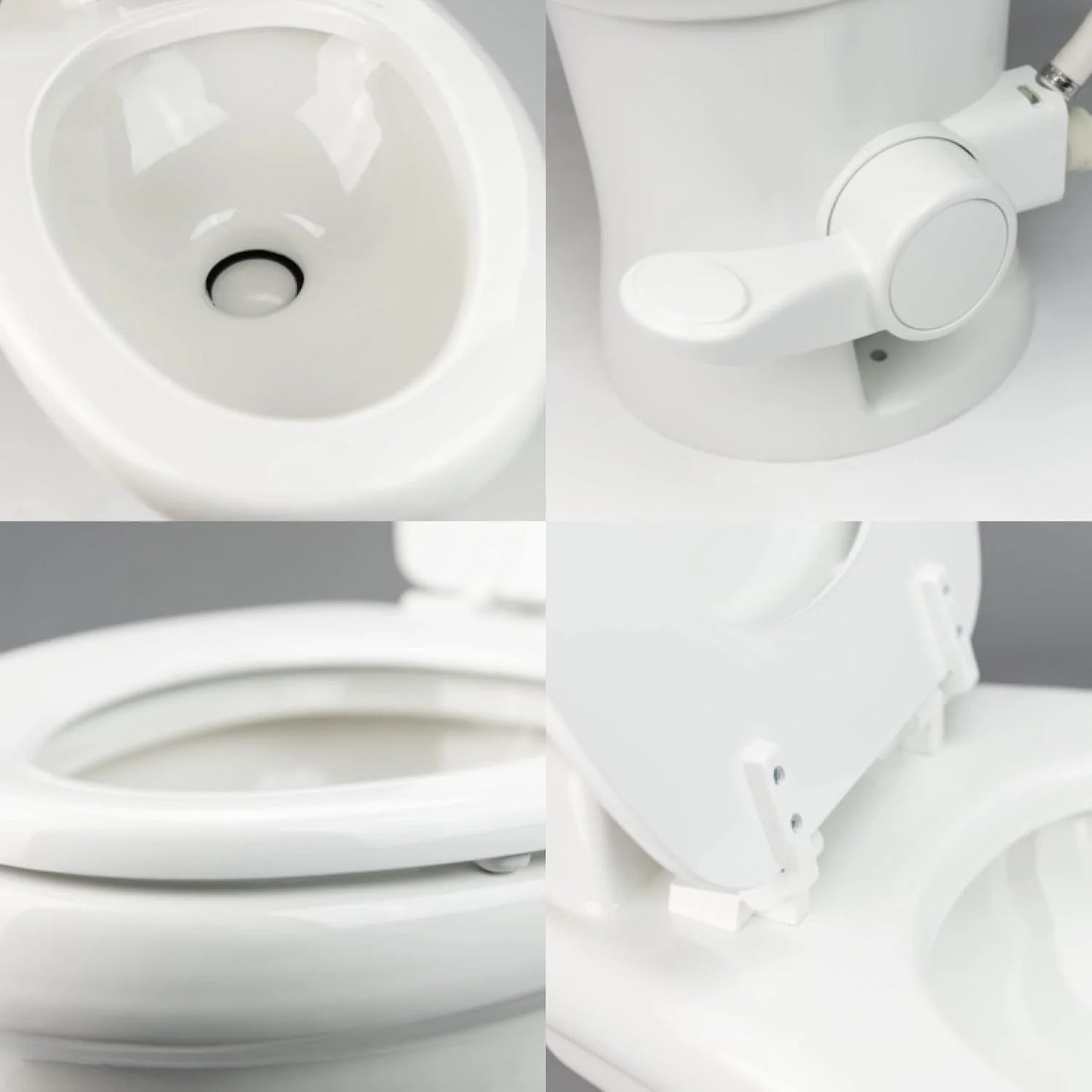 320 Series Standard Height RV Toilet - White