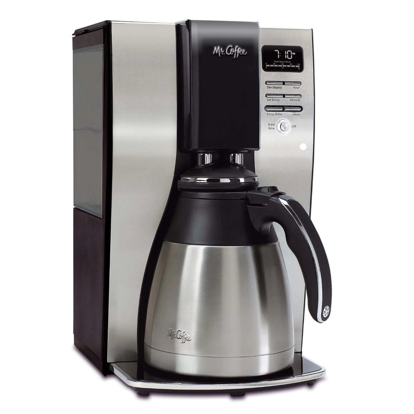 Mr. Coffee 10-Cup Programmable Coffee Maker, Insulated Thermal Carafe
