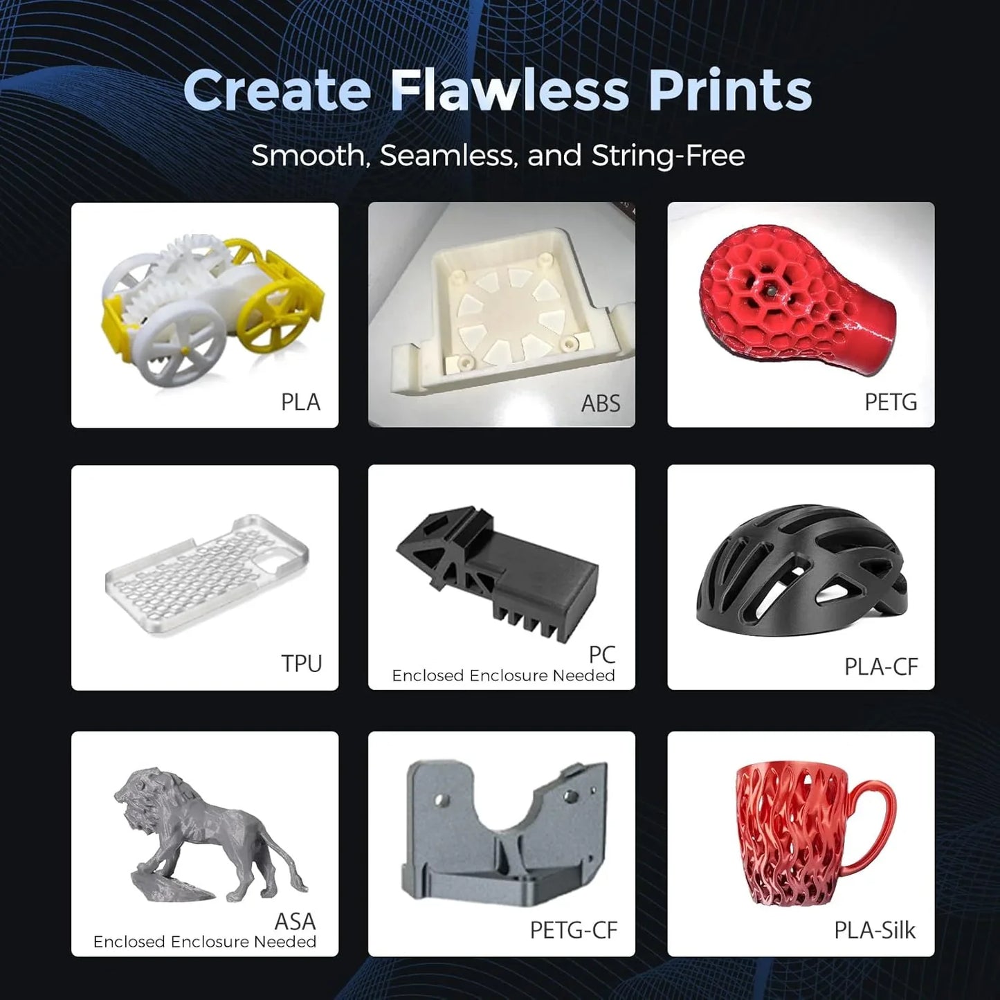 Adventurer 5M 3D Printer with Fully Auto Leveling